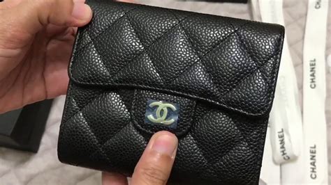 chanel mans money clip|chanel small wallet.